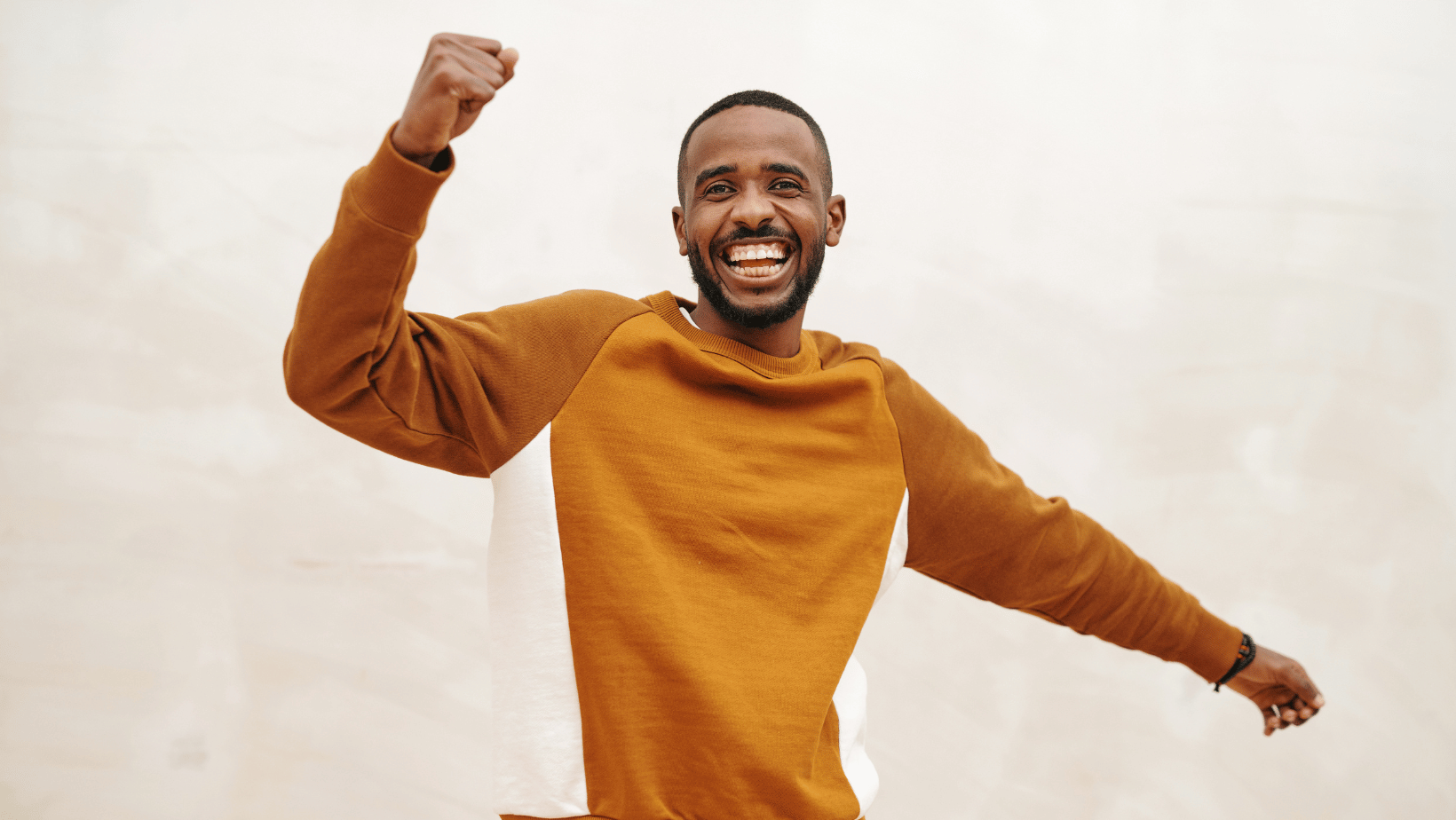 Young guy happy from Testosterone Therapy treatment